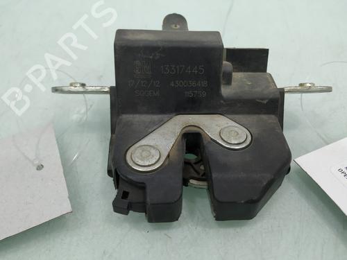 Used Tailgate lock OPEL MERIVA B MPV (S10) [2010-2017]  17724631