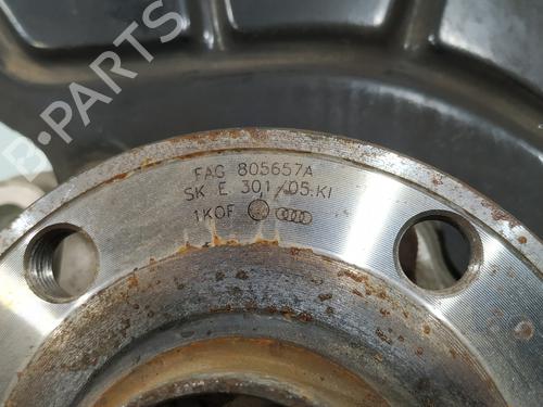 Left front steering knuckle VW PASSAT B6 (3C2) 2.0 TDI | BP8084547M25 