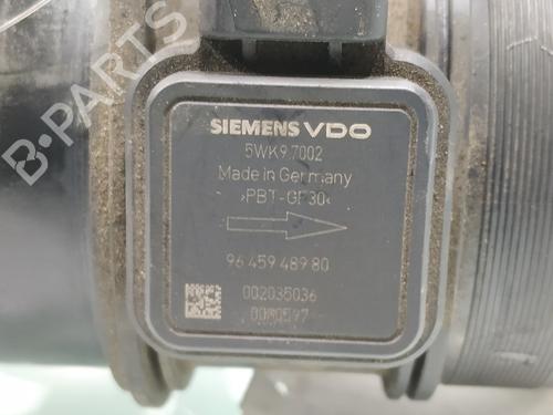 Mass air flow sensor PEUGEOT 407 (6D_) 2.0 HDi 135 (6DRHRH, 6DRHRE, 6DRHRG, 6DRHRJ) | BP32164630M95