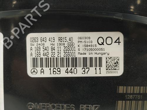 Instrument cluster MERCEDES-BENZ A-CLASS (W169) A 180 CDI (169.007, 169.307) | BP27222890C47 