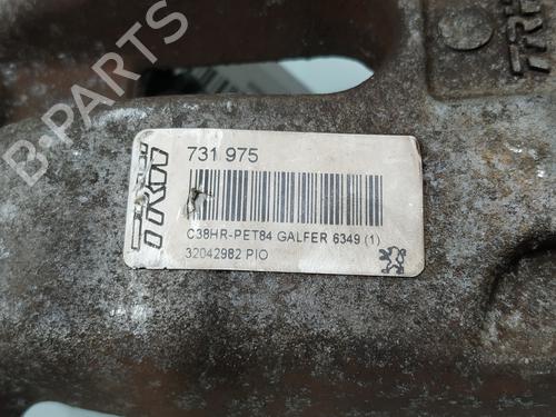 Right rear brake caliper PEUGEOT 3008 I MPV (0U_) 1.6 HDi | BP31686231M106 