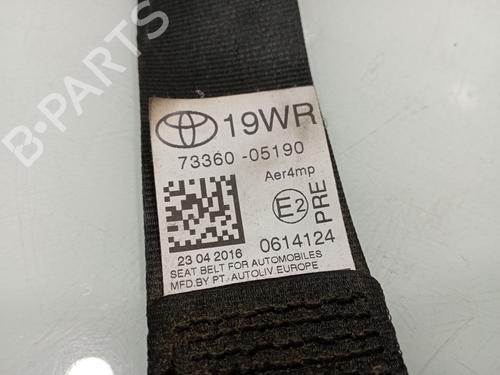 Rear right seatbelt TOYOTA AVENSIS Estate (_T27_) 2.0 D-4D (WWT271_) | BP15516464I28 