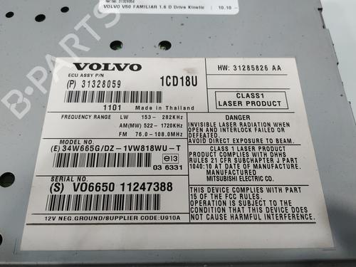 Radio VOLVO V50 (545) D2 | BP32345389E6