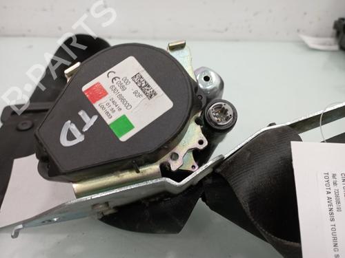 Rear right seatbelt TOYOTA AVENSIS Estate (_T27_) 2.0 D-4D (WWT271_) | BP15516464I28 
