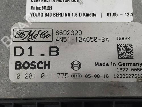 Engine control unit (ECU) VOLVO S40 II (544) 1.6 D | BP39696769M57 - Image 2