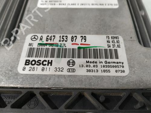 Computer motormanagement MERCEDES-BENZ E-CLASS (W211) E 270 CDI (211.016) | BP29448691M57 
