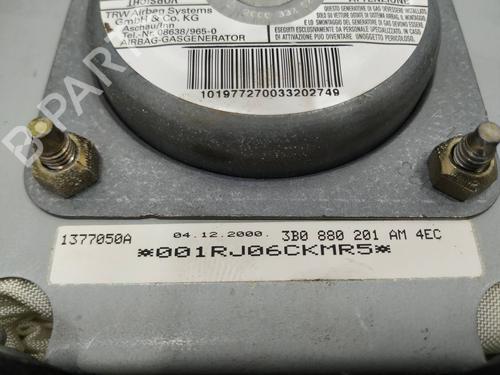 Driver airbag VW PASSAT B5.5 (3B3) 1.9 TDI | BP8186053C9 