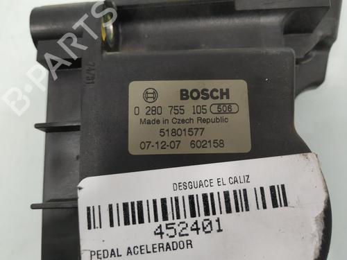Pedal CITROËN NEMO Box Body/MPV (AA_) 1.4 HDi | BP15191510I4 