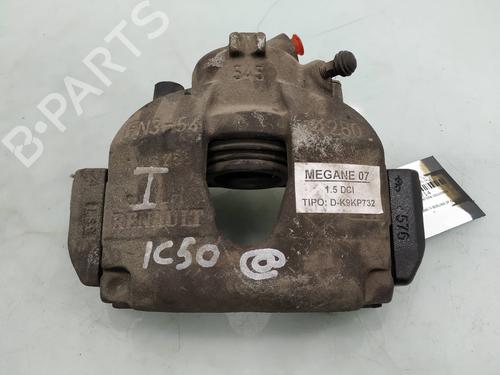 Used Left front brake caliper RENAULT MEGANE II (BM0/1_, CM0/1_) 1.5 dCi (BM1E, CM1E) (106 hp) 11583097