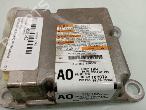 ECU airbags TOYOTA AVENSIS Estate (_T27_) 2.0 D-4D (WWT271_) | BP15766701M53 