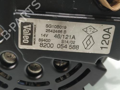 Generator RENAULT SCÉNIC I MPV (JA0/1_, FA0_) 1.9 dTi (JA1U) | BP30724484M7