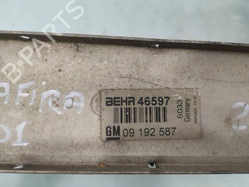 Intercooler OPEL ZAFIRA A MPV (T98)  | BP9202164M30 