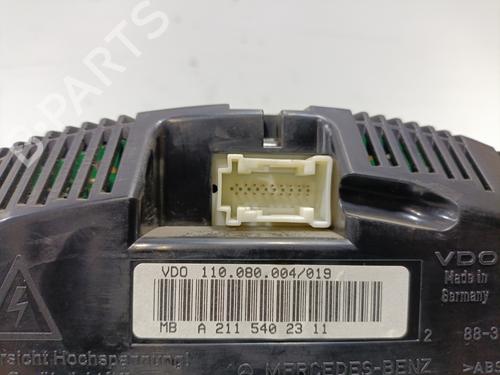 Instrument cluster MERCEDES-BENZ E-CLASS (W211) E 320 CDI (211.026) | BP36166426C47 - Image 2