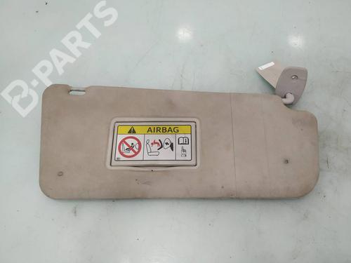 Used Right sun visor Right sun visor PEUGEOT PARTNER Box Body/MPV 1.6 HDi 90 (92 hp) 8099110 8099110