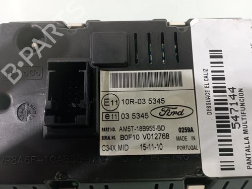 Multifunctionele display FORD C-MAX II (DXA/CB7, DXA/CEU)  | BP30930305C48 