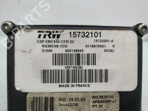 ABS pump PEUGEOT 407 (6D_) 2.0 (6DRFNB, 6DRFNE) | BP18472838M43 