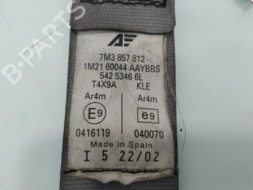 Rear right seatbelt VW SHARAN (7M8, 7M9, 7M6) 1.9 TDI | BP17139442I28 