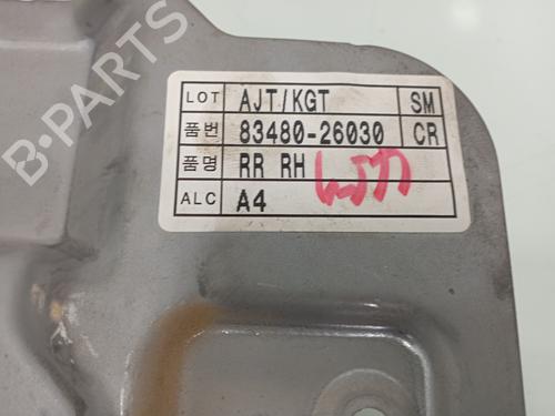 Rear right window mechanism HYUNDAI SANTA FÉ I (SM) 2.0 CRDi | BP13416488C25 