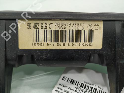 Climate control PEUGEOT 406 (8B) 2.0 HDI 110 | BP19310785I5 