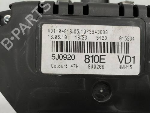 Instrument cluster SKODA FABIA II (542) 1.2 | BP9825759C47 