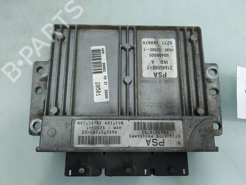 Used Engine control unit (ECU) CITROËN XSARA PICASSO (N68) 1.8 16V (115 hp) 9808741