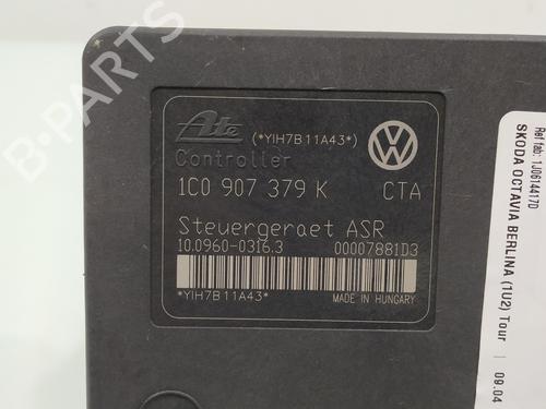 ABS pump SKODA OCTAVIA I (1U2) 1.9 TDI | BP31380256M43 