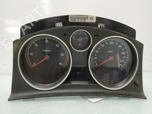 Used Instrument cluster OPEL ASTRA J (P10) 1.7 CDTI (68) (125 hp) 19705428