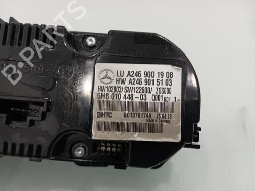 Climate control MERCEDES-BENZ B-CLASS Sports Tourer (W246, W242) B 180 CDI (246.200) | BP13579588I5 