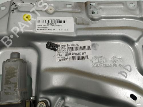 Front right window mechanism KIA SPORTAGE II (JE_, KM_)  | BP17727701C23 