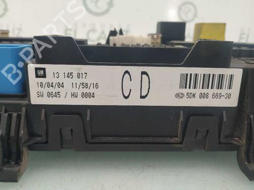 Fuse box OPEL ASTRA H (A04) 1.4 (L48) | BP8090257E1 