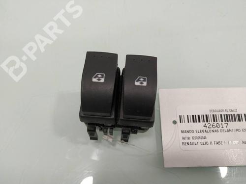 Used Left front window switch Left front window switch RENAULT CLIO III (BR0/1, CR0/1) 1.5 dCi (C/BR0G, C/BR1G) (68 hp) 11035334 11035334