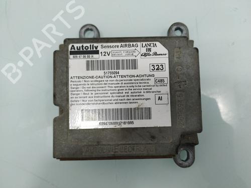 Airbag styreenhed FIAT LINEA (323_, 110_) 1.3 D Multijet (323AXB11, 323AXB1A) (90 hp) 23032724