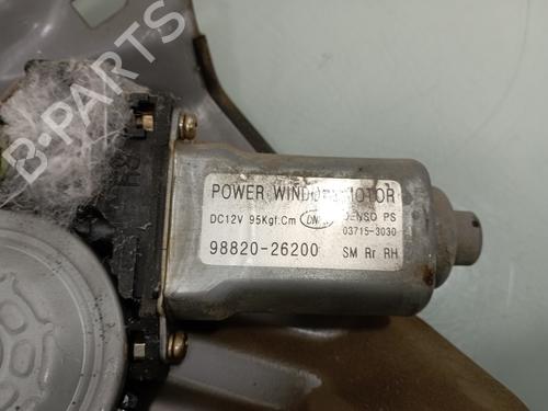 Rear right window mechanism HYUNDAI SANTA FÉ I (SM) 2.0 CRDi | BP15289874C25 