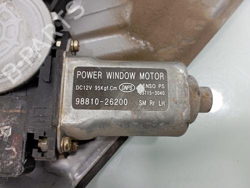 Rear left window mechanism HYUNDAI SANTA FÉ I (SM) 2.0 CRDi | BP15289872C24 