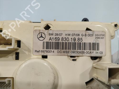 Climate control MERCEDES-BENZ A-CLASS (W169) A 180 CDI (169.007, 169.307) | BP27222896I5 