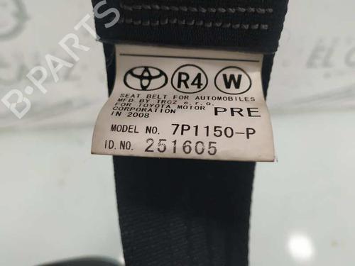 Front right seatbelt TOYOTA COROLLA Verso (ZER_, ZZE12_, R1_) 2.2 D-4D (AUR10_, AUR10R) | BP8736531I25 