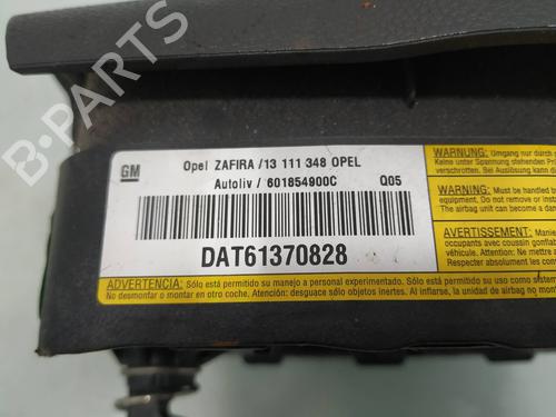 Driver airbag OPEL ZAFIRA / ZAFIRA FAMILY B (A05) 1.9 CDTI (M75) | BP8094658C9 