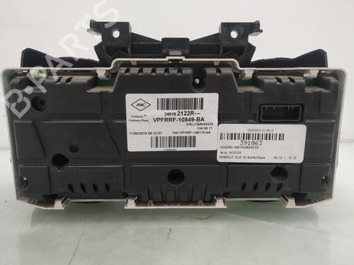 Kombiinstrument RENAULT CLIO III (BR0/1, CR0/1) 1.5 dCi | BP9837637C47 