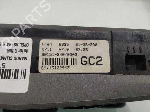 Climate control OPEL ASTRA H (A04) 1.4 (L48) | BP39691785I5 - Image 3