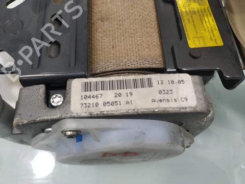 Front right seatbelt TOYOTA AVENSIS (_T25_) 2.2 D-4D (ADT251_, ADT251R) | BP9423864I25 
