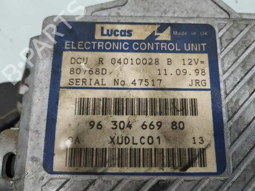 Engine control unit (ECU) PEUGEOT 406 (8B) 2.1 TD 12V | BP8090587M57 