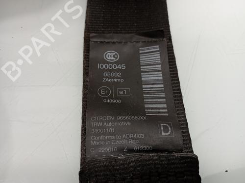 Front right seatbelt CITROËN C5 III (RD_) 2.0 HDi 165 (RDRHHA, RDRHH8) | BP13924010I25 