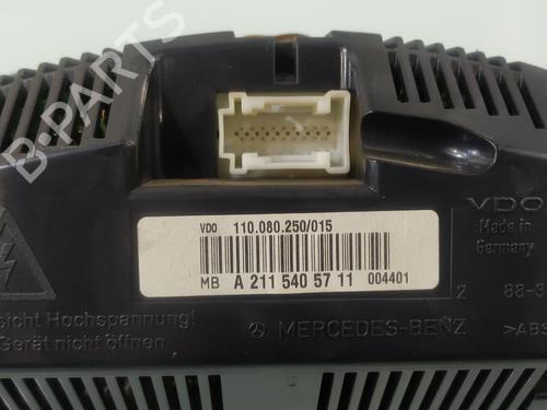 Instrument cluster MERCEDES-BENZ E-CLASS (W211) E 270 CDI (211.016) | BP29156908C47 