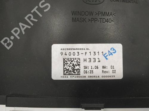 Instrument cluster KIA SPORTAGE IV (QL, QLE) 2.0 CRDi AWD | BP9289878C47 