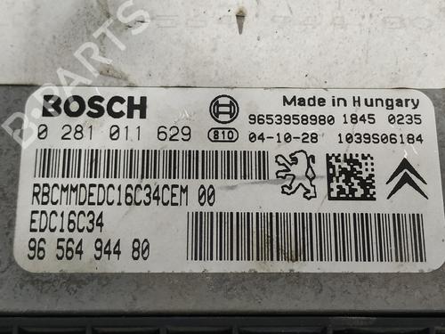 Engine control unit (ECU) CITROËN C4 Coupe (LA_) 1.6 HDi | BP19643674M57 