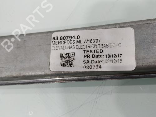 Rear right window mechanism MERCEDES-BENZ M-CLASS (W163)  | BP27693982C25 