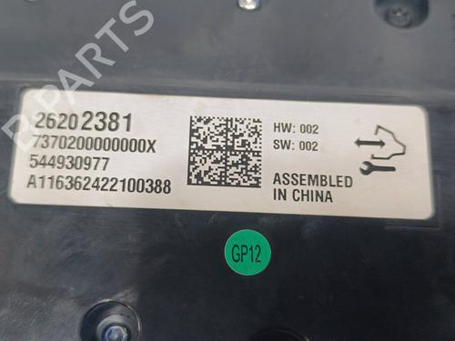 Climate control OPEL INSIGNIA A (G09) | BP38172106I5 - Image 2