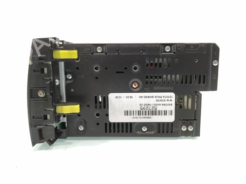 Radio TOYOTA PRIUS Liftback (_W2_) 1.5 Hybrid (NHW20_, NHW20R) | BP27222685E6 