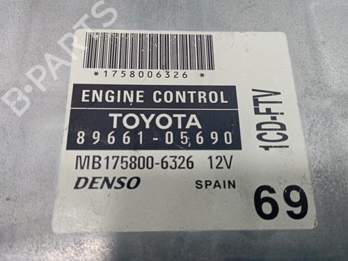 Engine control unit (ECU) TOYOTA AVENSIS Saloon (_T25_) 2.0 D-4D (CDT250_, CDT250R) | BP12534571M57 