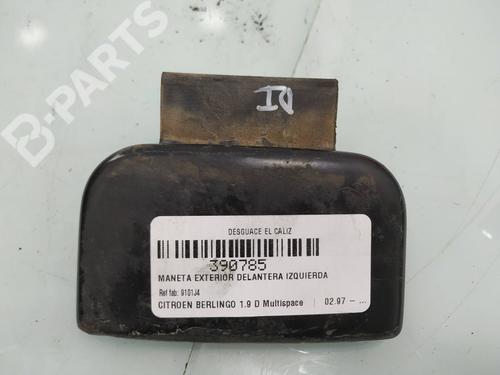 Used Front left exterior door handle Front left exterior door handle CITROËN BERLINGO / BERLINGO FIRST MPV (MF_, GJK_, GFK_) 1.9 D (MFDJY) (68 hp) 9819649 9819649